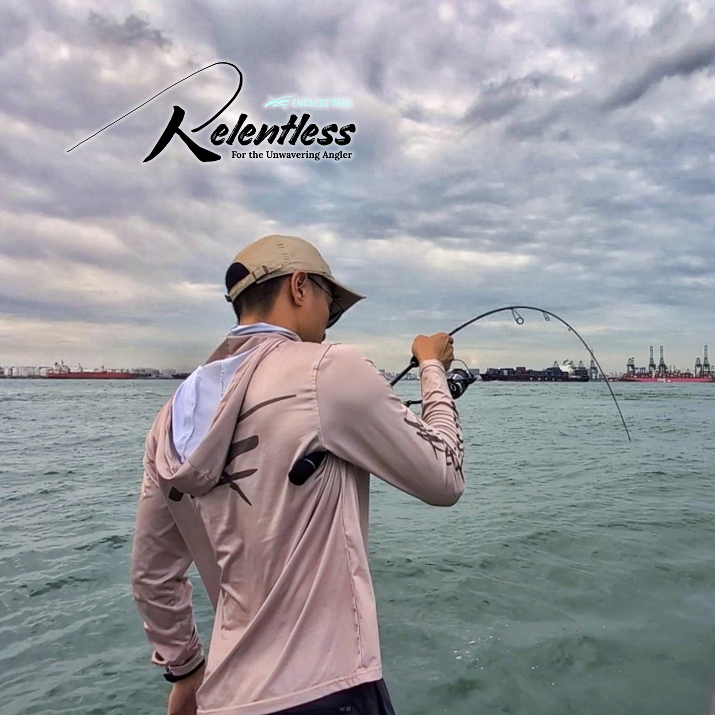 "RELENTLESS" Sun Shirt (with Hood & Buff)