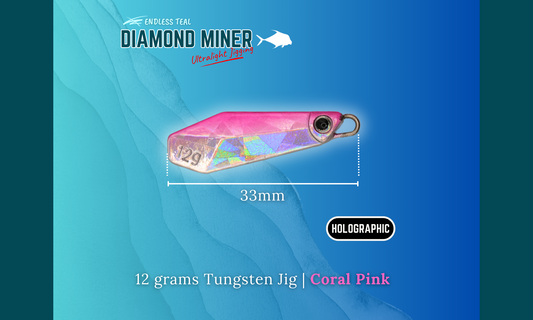 "DIAMOND MINER" 12G Tungsten Jig
