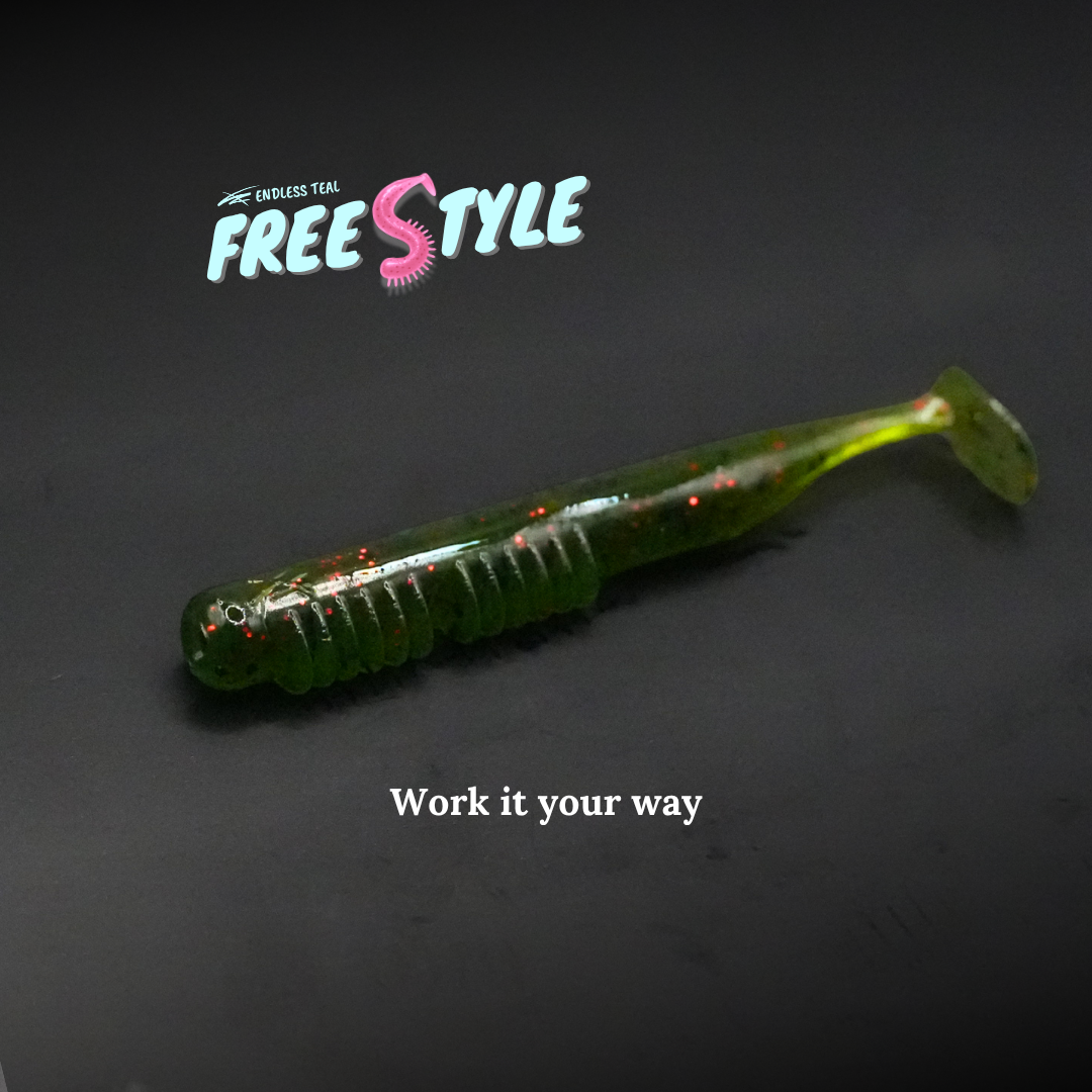 "FREESTYLE" 2.5 inch soft plastic lure