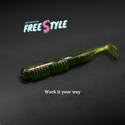 "FREESTYLE" 2.5 inch soft plastic lure