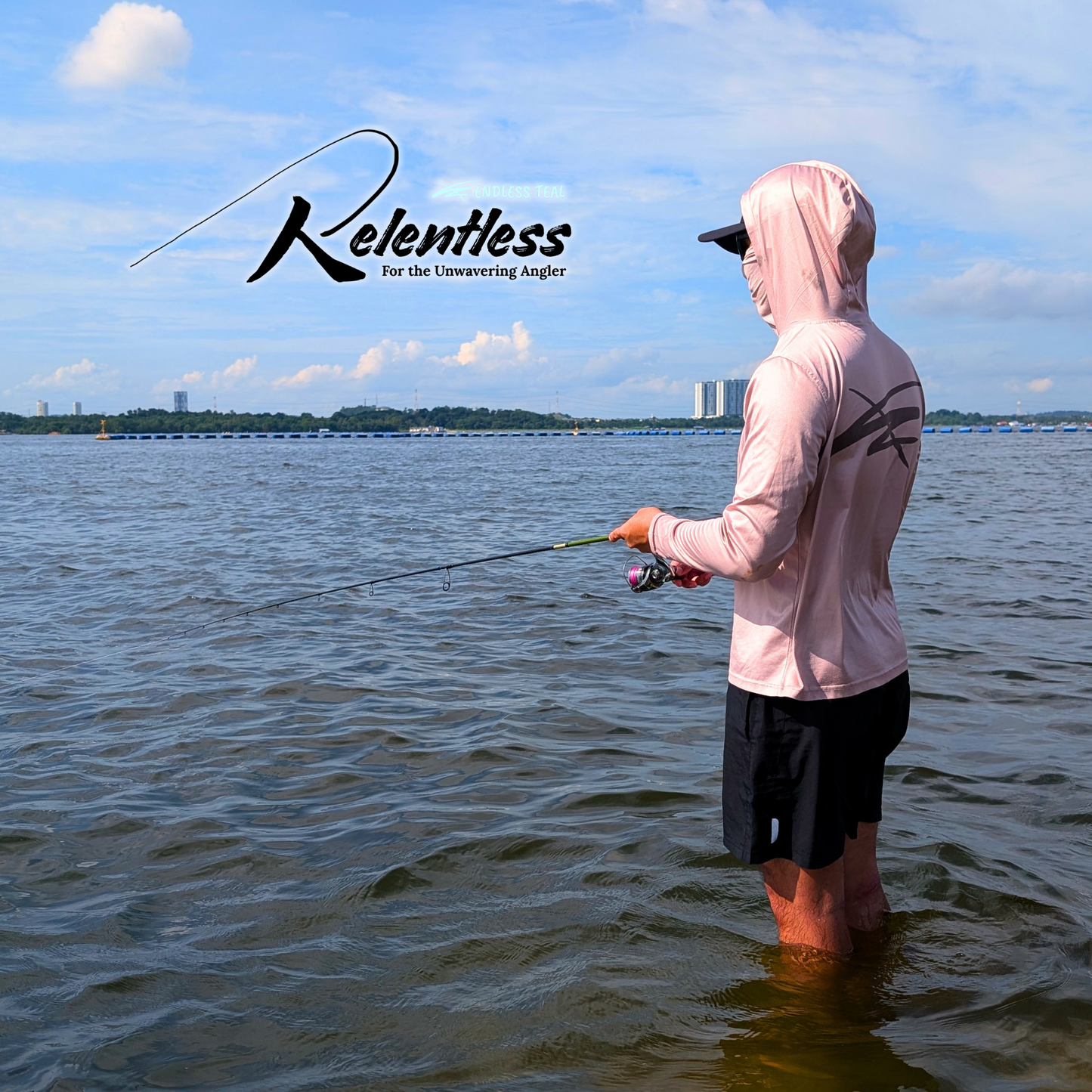 "RELENTLESS" Sun Shirt (with Hood & Buff)