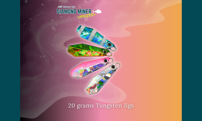 "DIAMOND MINER" 20G Tungsten Jig
