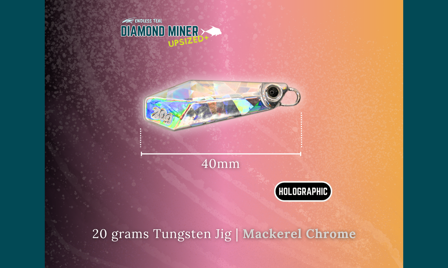 "DIAMOND MINER" 20G Tungsten Jig