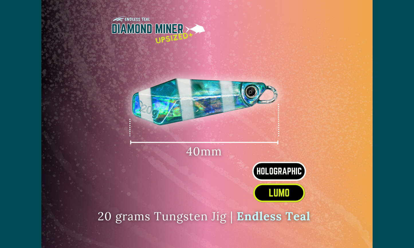 "DIAMOND MINER" 20G Tungsten Jig