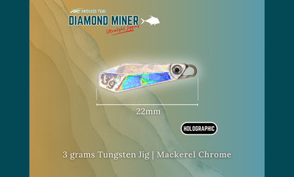 "DIAMOND MINER" 3G Tungsten Jig