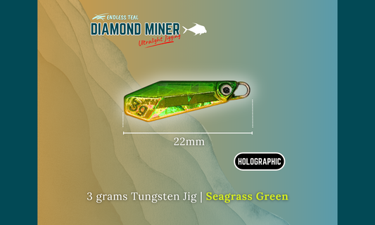 "DIAMOND MINER" 3G Tungsten Jig