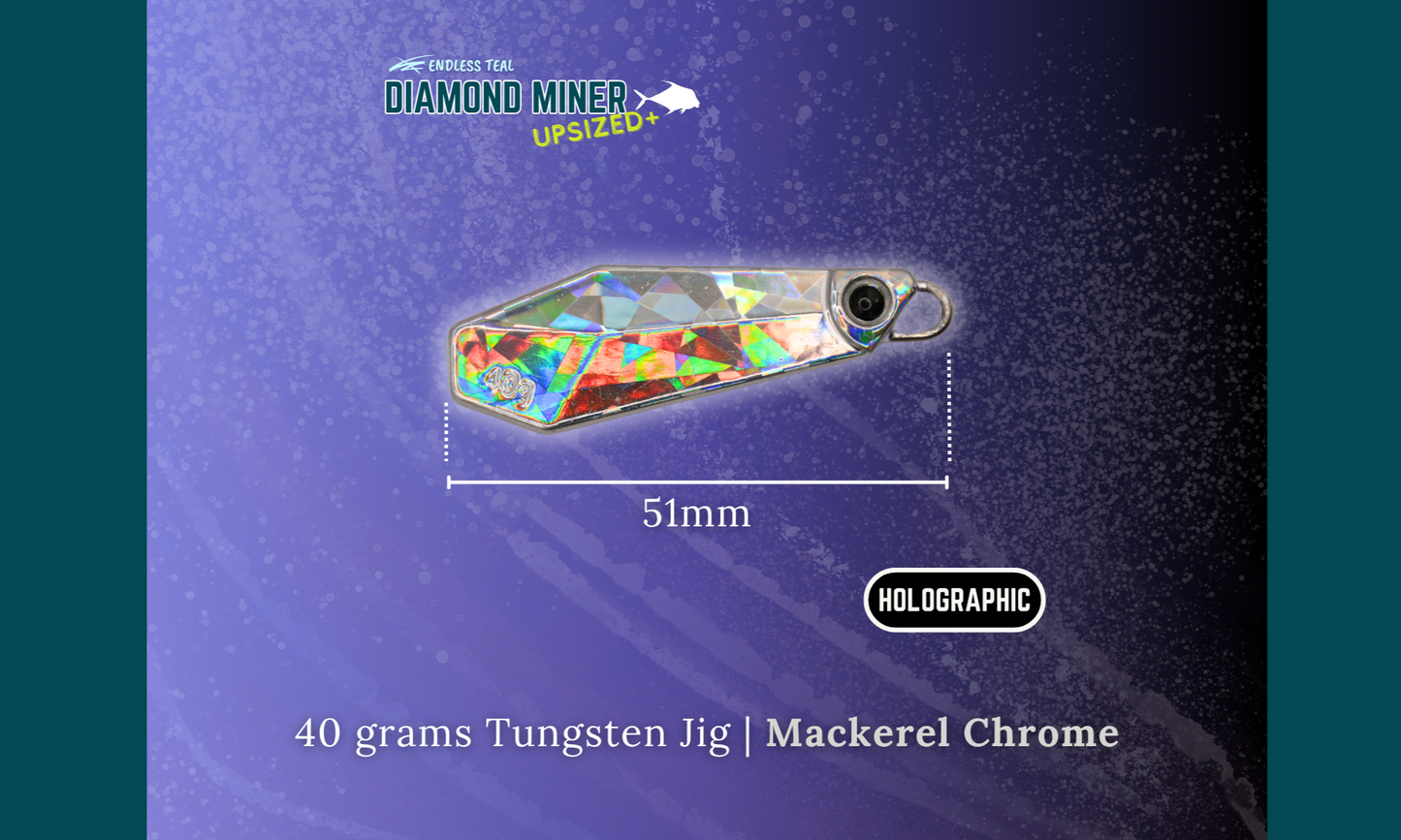"DIAMOND MINER" 40G Tungsten Jig