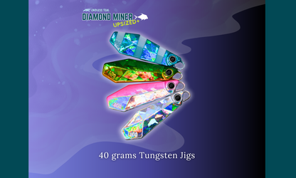"DIAMOND MINER" 40G Tungsten Jig