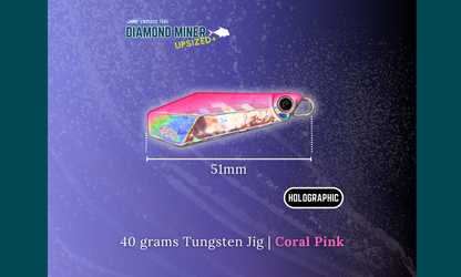 "DIAMOND MINER" 40G Tungsten Jig
