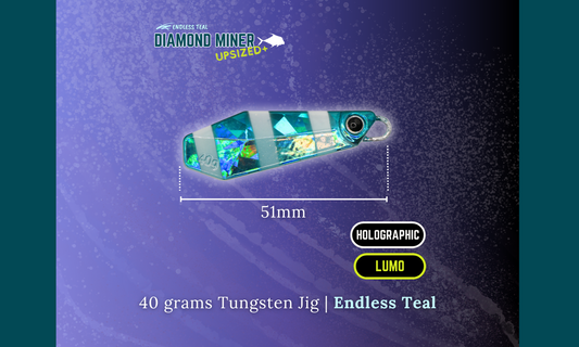 "DIAMOND MINER" 40G Tungsten Jig