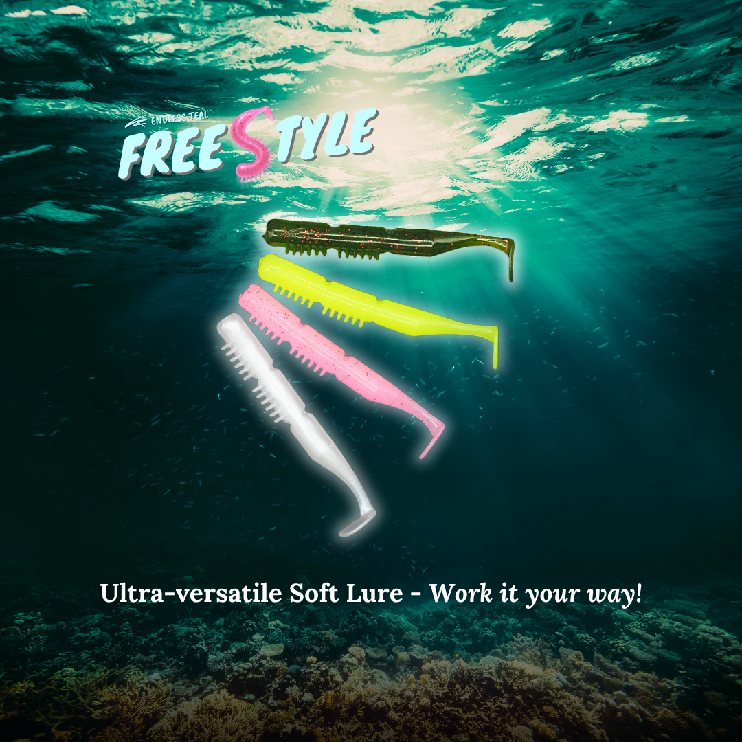"FREESTYLE" 2.5 inch soft plastic lure