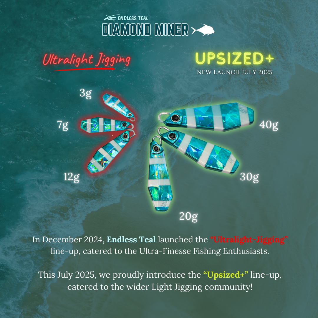 "DIAMOND MINER" 30G Tungsten Jig