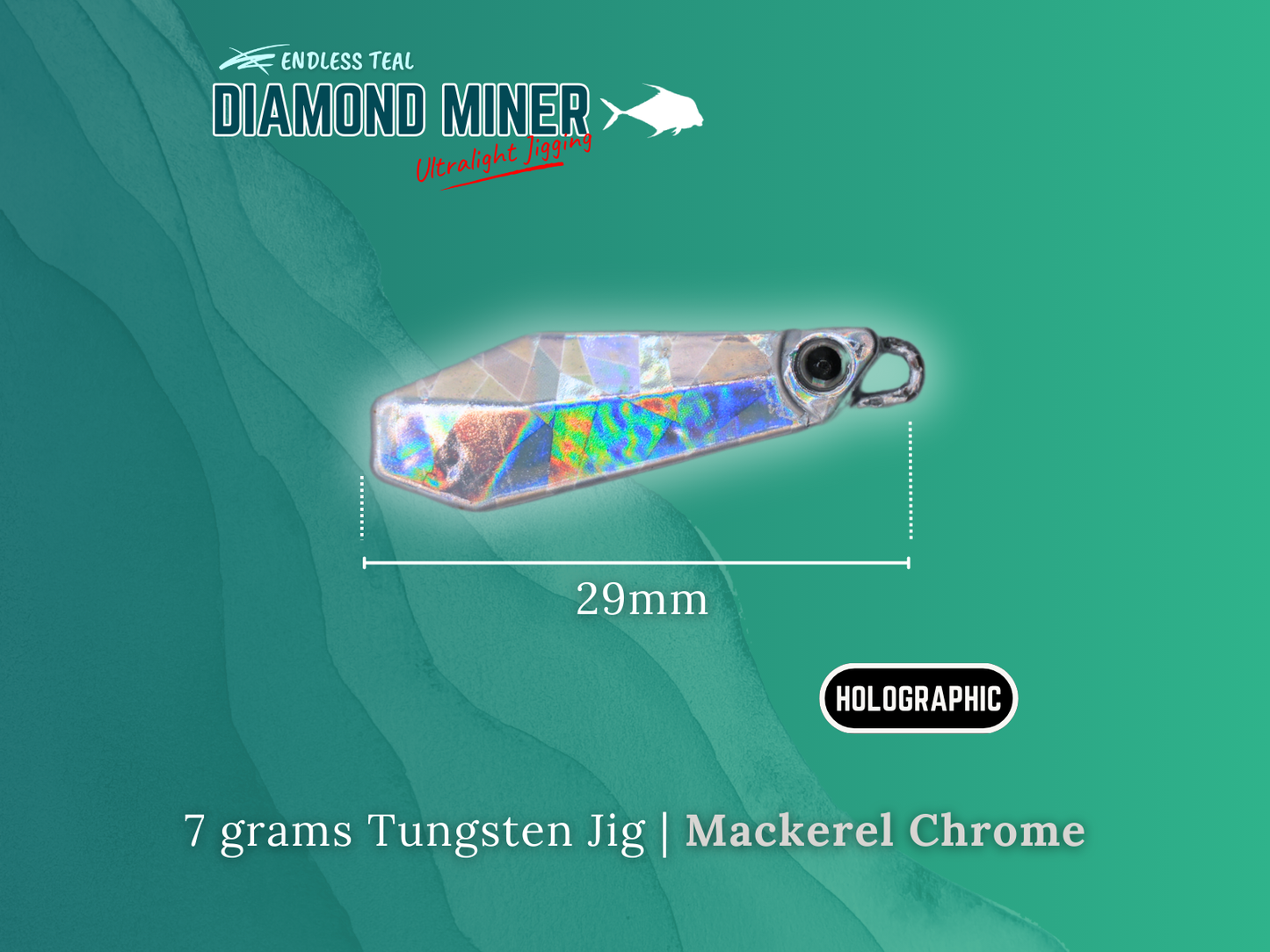 "DIAMOND MINER" 7G Tungsten Jig