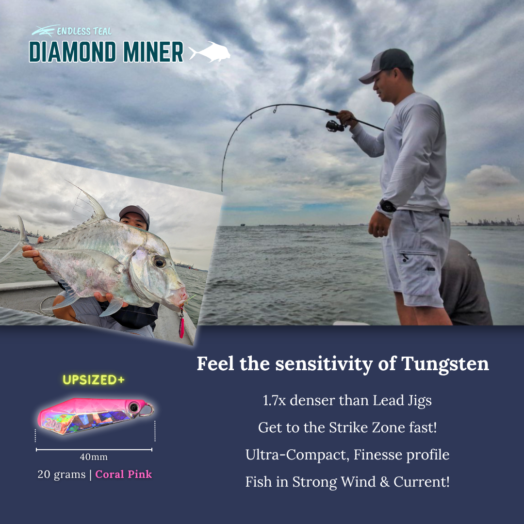 "DIAMOND MINER" 40G Tungsten Jig