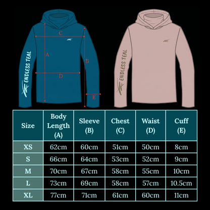 "RELENTLESS" Sun Shirt (with Hood & Buff)